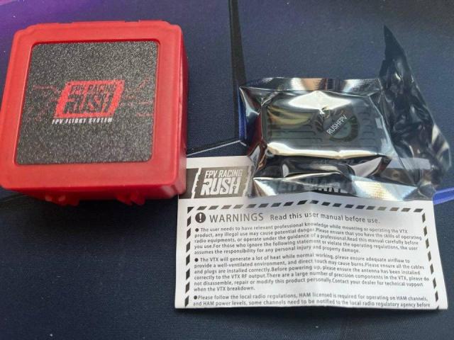 RUSH TANK MAX SOLO 5.8GHz 2.5W High Power 48CH