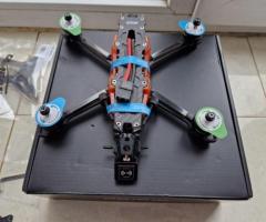 FPV дрон Квадрокоптер GEPRC Vapor X5 O4 Pro 5 дюймів ELRS GPS Новий!