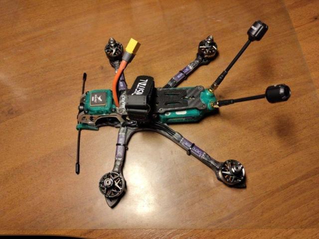 Дрон 5 дюймів на DJI Air unit