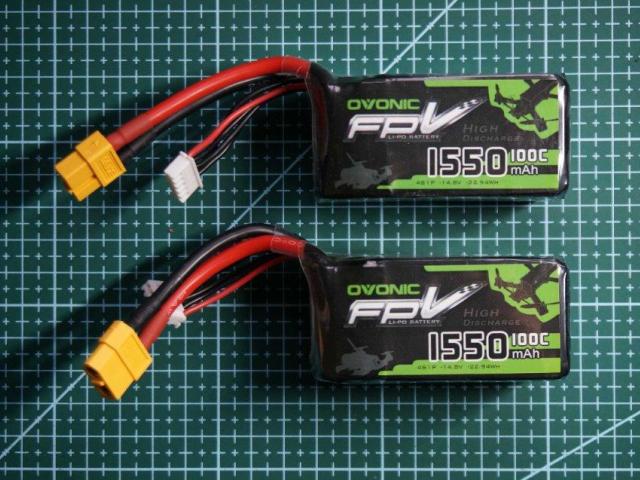 Аккумуляторы 4s 1550mAh 100-200c ovonic
