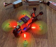 Готовий FPV сет: 3дюйми фрістайл дрон Walksnail + шолом + апаратура