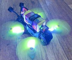 Готовий FPV сет: 3дюйми фрістайл дрон Walksnail + шолом + апаратура