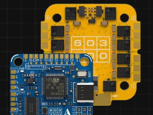 ГАЛИЧИНА F405 V2 6S/60A Коптерний політний стек