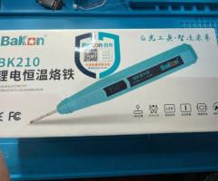 Акумуляторний паяльник BAKON(bk210) на жалах (c210)