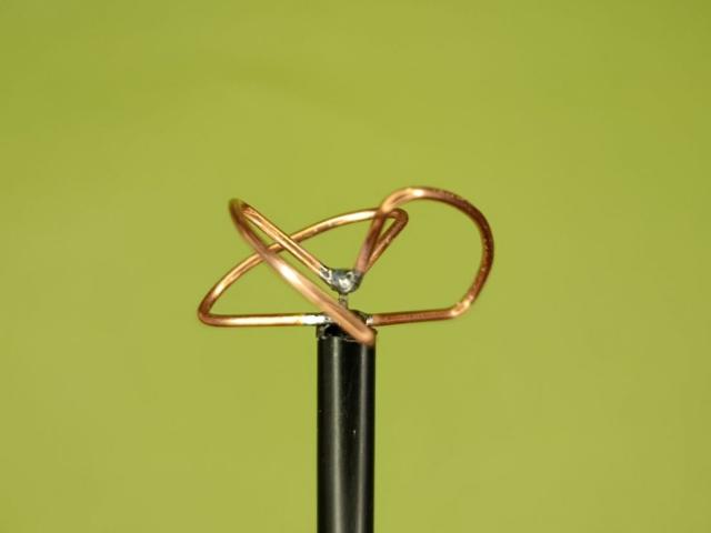 Антена FPV Клевер (Walksnail, DJI) 3 пелюстки TX 5.8Ghz LHCP IPEX