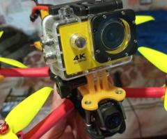 Гоночний коптер 5"ка ,з екшн камерою для зйомки