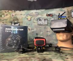 Повний комплект FPV( пульт, окуляри, fpv7, акб )