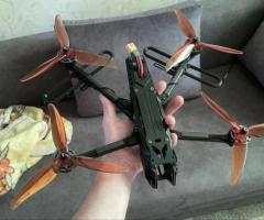 Фпв дрон 7" на крутій рамі