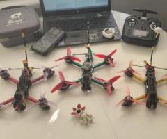 ФПВ кастом 5", FPV для фристайлу 5", аналог 5.8. Erls 2.4/915MHz+АКБ