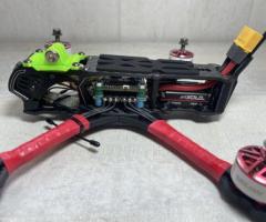 Продам дрон 5дюймів аналог , на рамі mark 5
